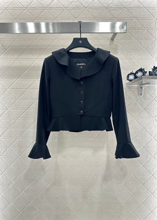 C 25 Ruffled Lace Shirt