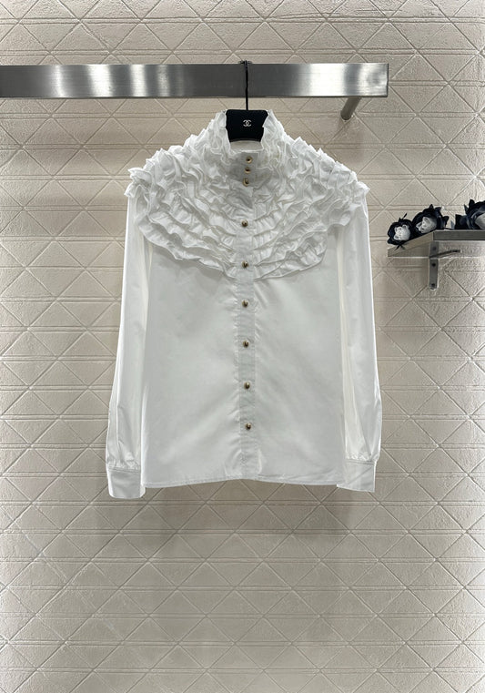 L 25 Layered Cake Collar Shirt