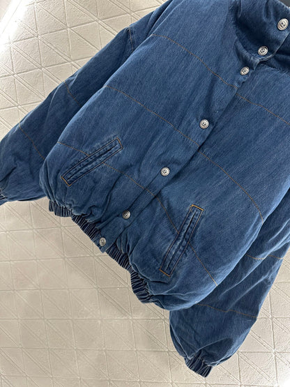 C 25fw Denim Down Jacket