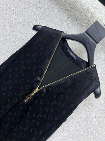 L 25 Classic jacquard sleeveless dress