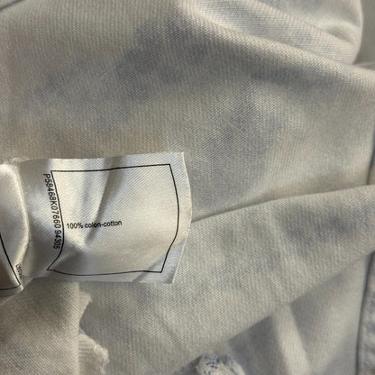 C 25 New Camellia logo positioning print fashion denim pants