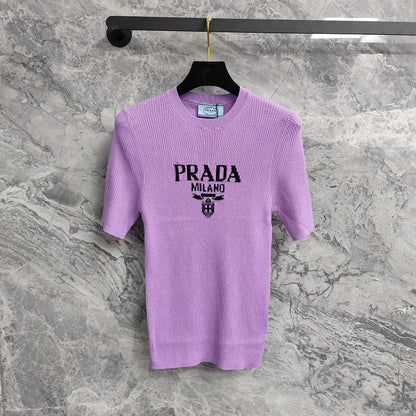P 25 Purple New Knit Short Sleeve