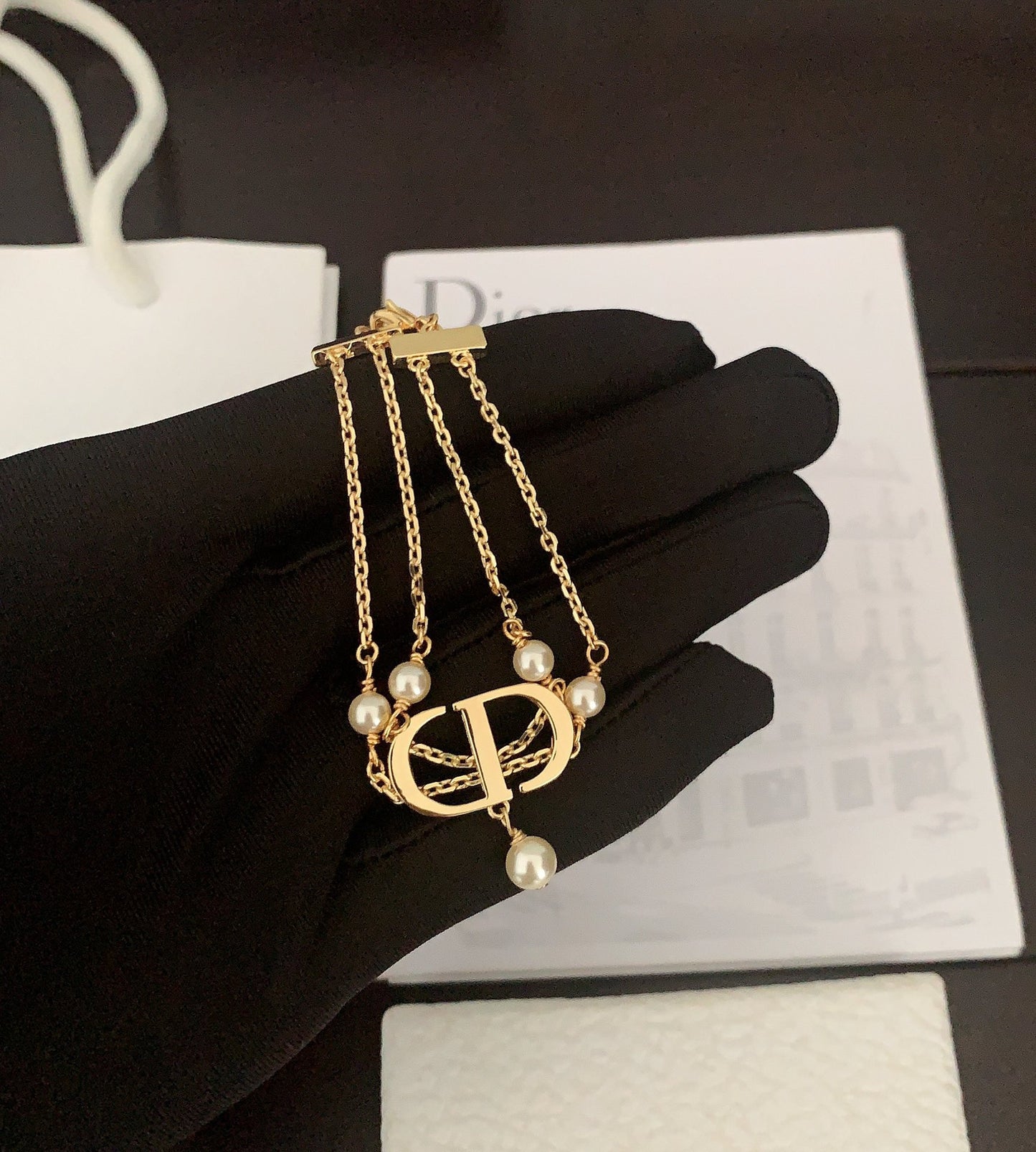 D 25 Brass Double Layer Bracelet