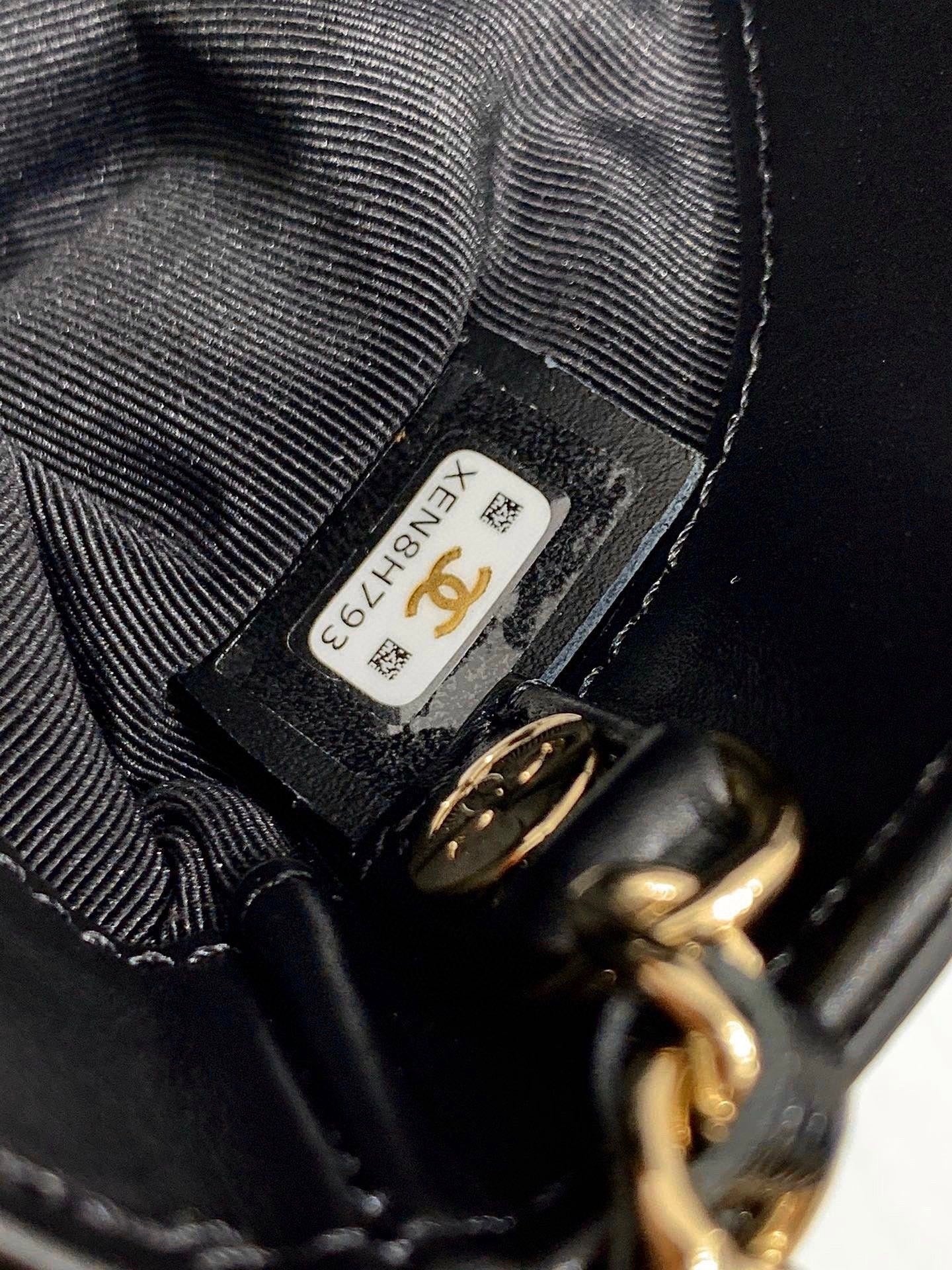 C 24 mini Leather Bag