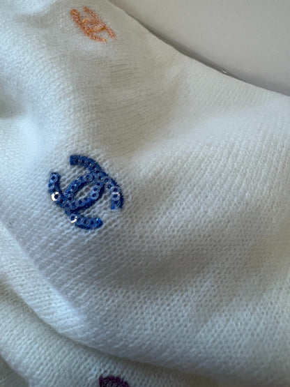 C 24 Colorful Logo Scarf