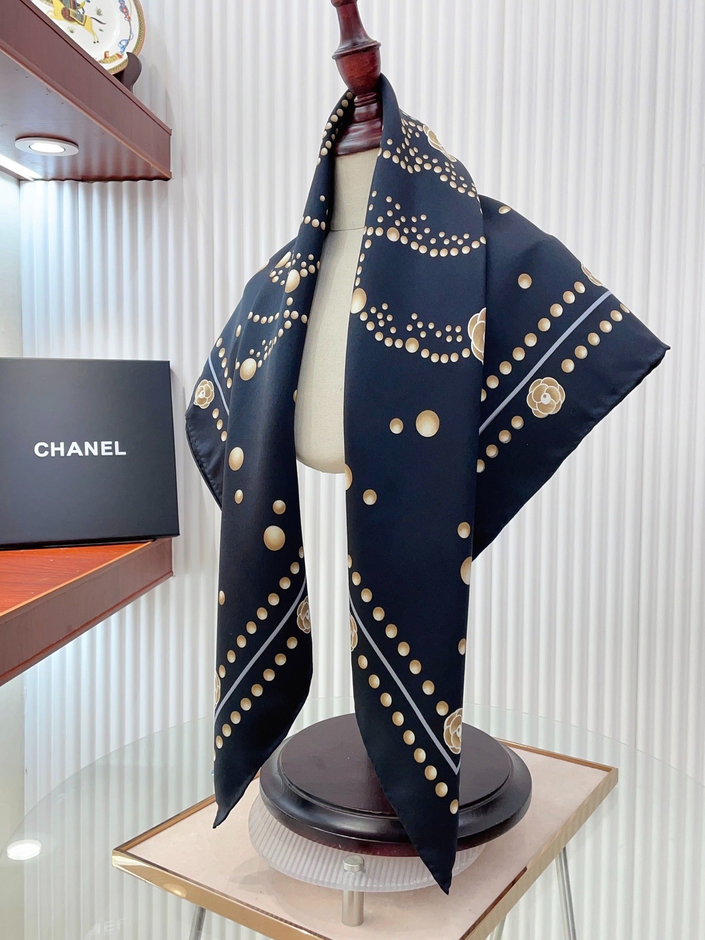 C 25 Twill Silk Scarf