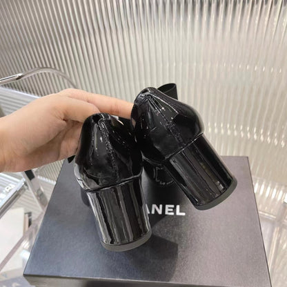 C 24 Early Spring New Bow Mary Jane Single Shoes