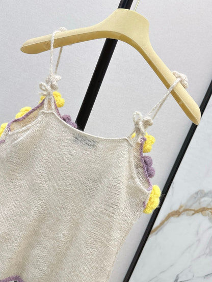 M 25 New three-dimensional handmade flower decorative suspenders