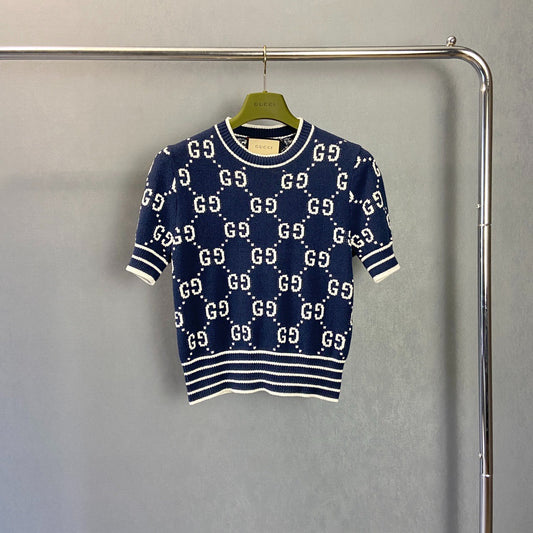 G 25 Interwoven Monogram Short Sleeve