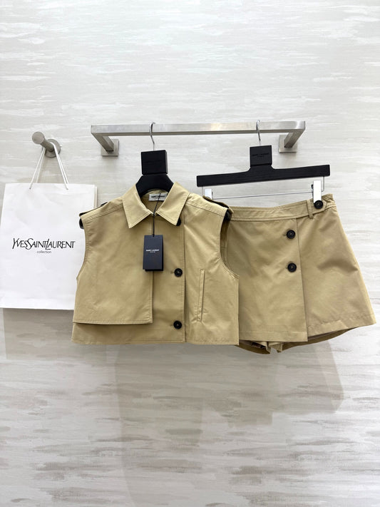 Y 25 Spring/Summer Tank Top + Shorts Set