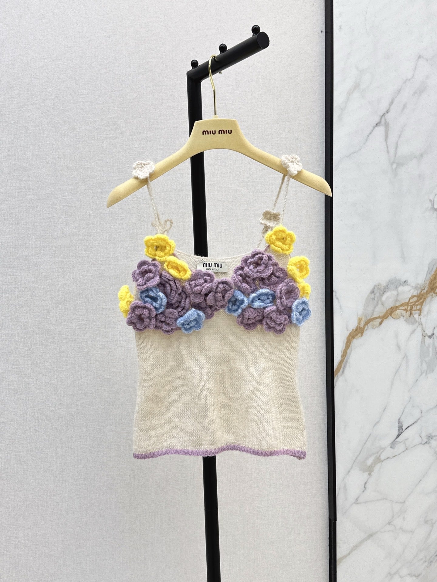 M 25 New three-dimensional handmade flower decorative suspenders