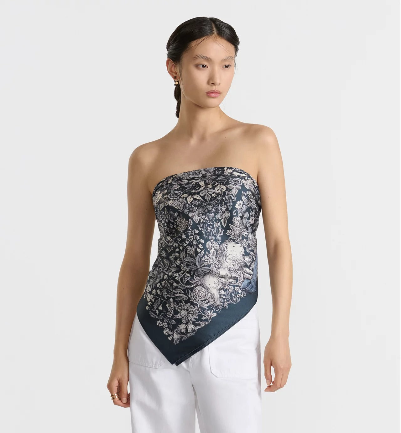D 25 Twill Silk Scarf