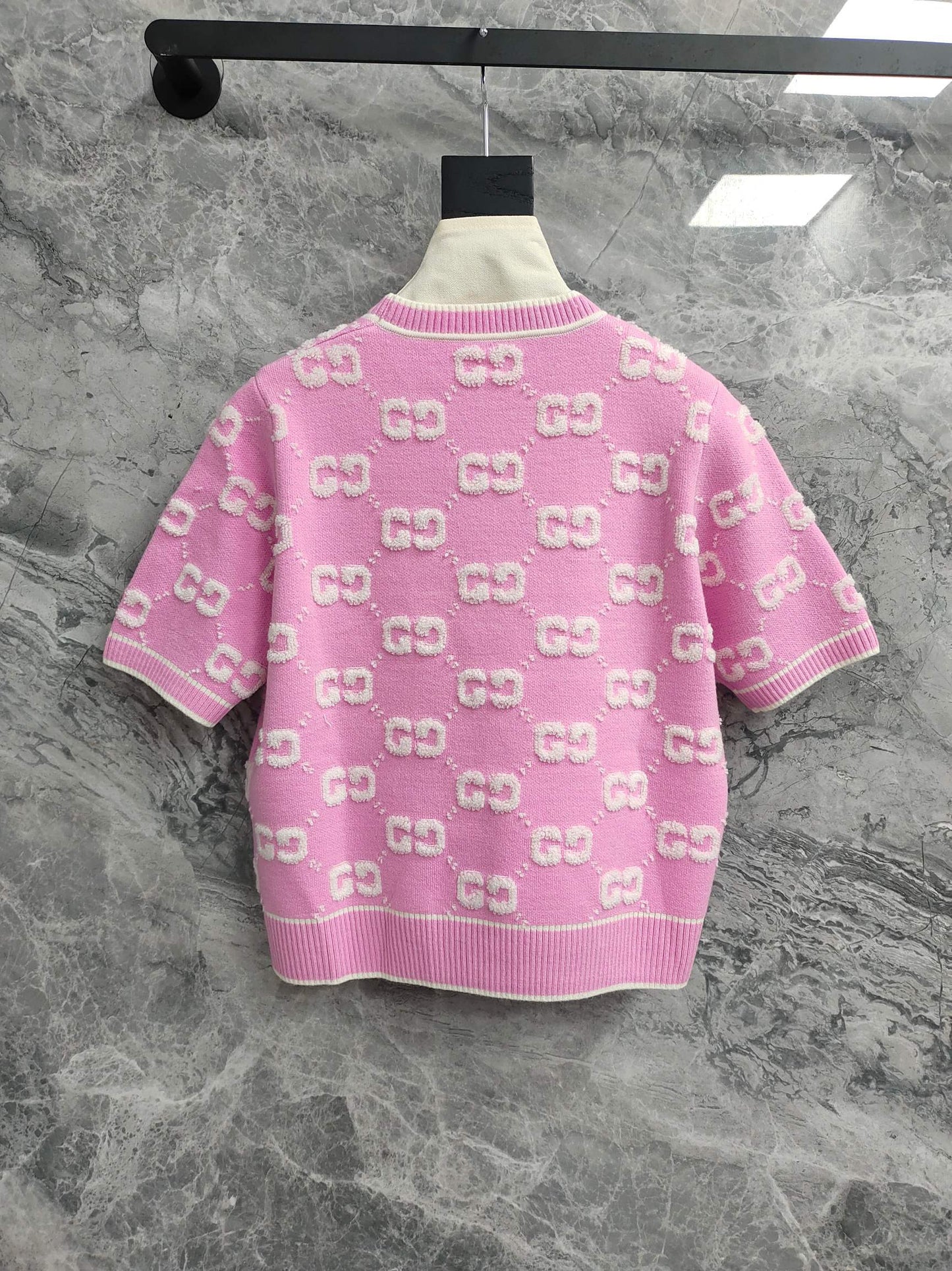 G 25 Wool Short Sleeve Top