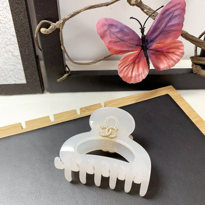 C 25 Acrylic Logo Hair Clip