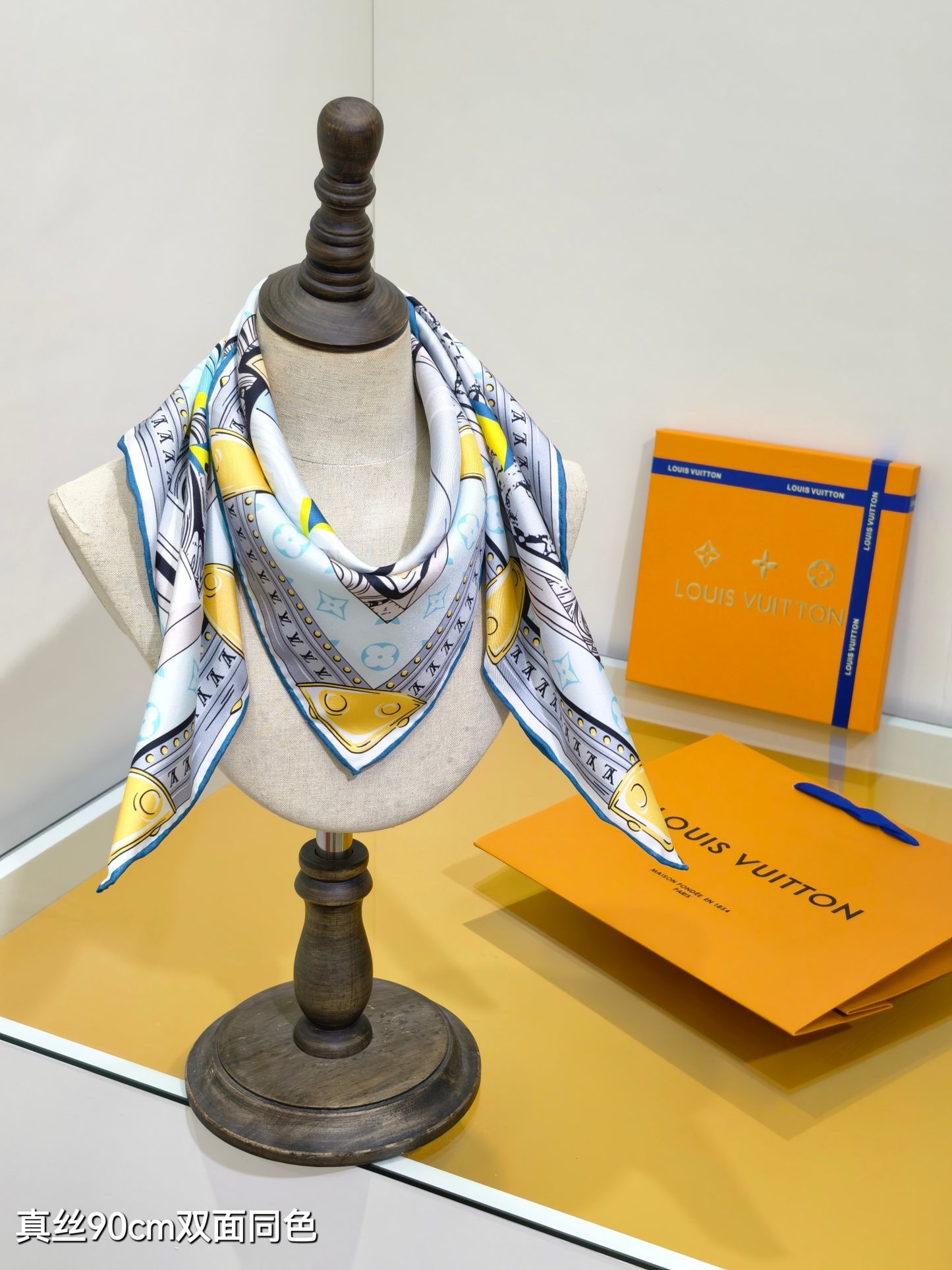 L 25 Twill Silk Scarf