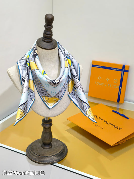 L 25 Twill Silk Scarf