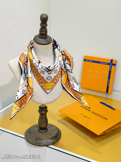 L 25 Twill Silk Scarf