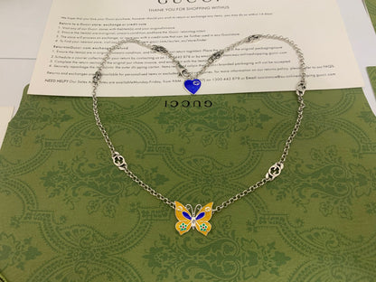 G 25 Butterfly Necklace
