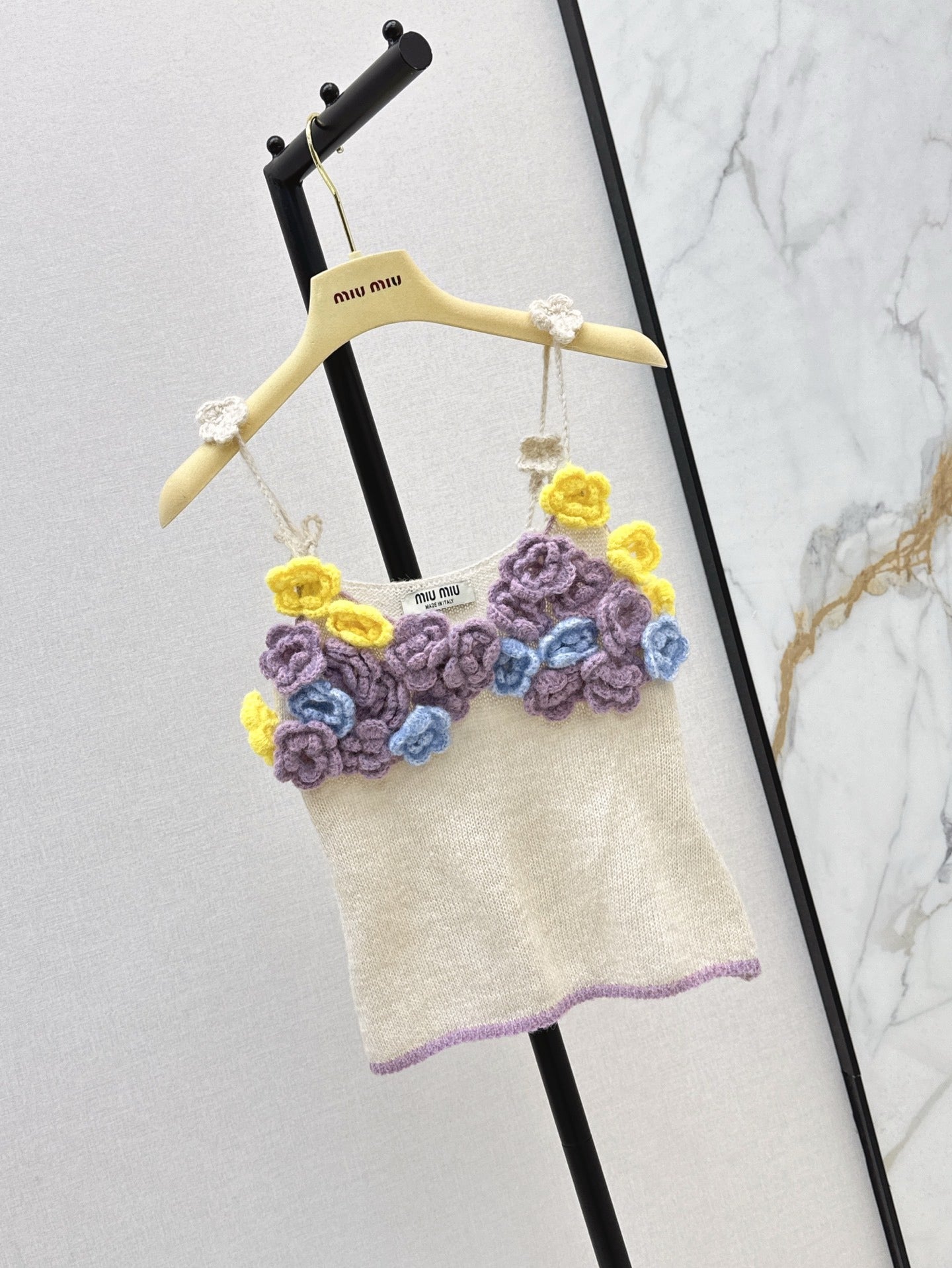 M 25 New three-dimensional handmade flower decorative suspenders