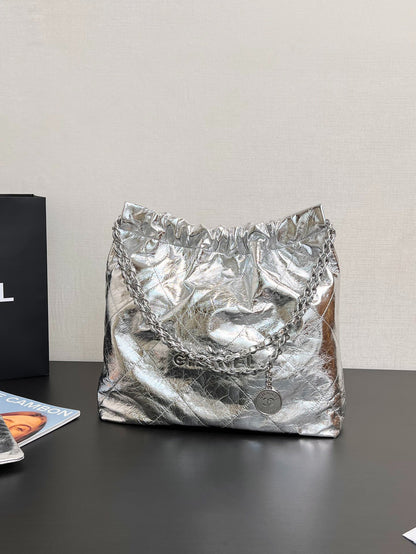 C 22 Organizer Bag Classic Chain Silver Bag