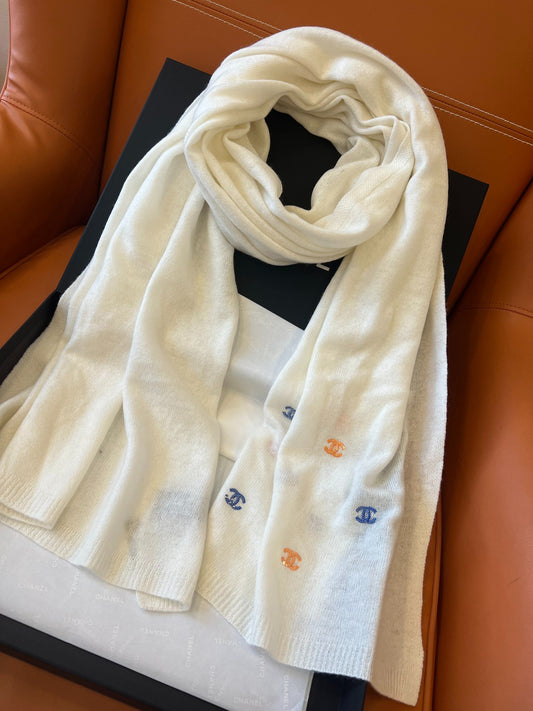 C 24 Colorful Logo Scarf