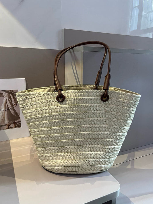 CE 25 Straw bag Raffia grass hand-woven bag