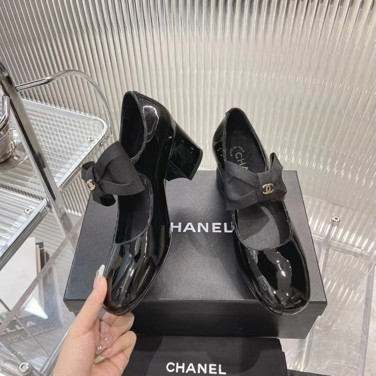 C 24 Early Spring New Bow Mary Jane Single Shoes
