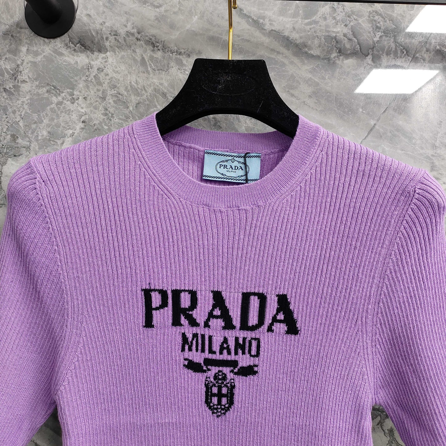 P 25 Purple New Knit Short Sleeve