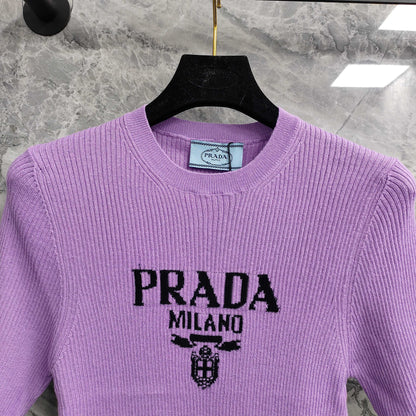 P 25 Purple New Knit Short Sleeve