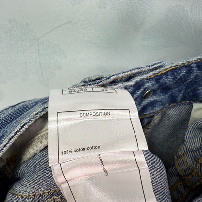 C 25 Spring and Summer New Products Wide-leg Jeans,
