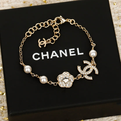 C 25Star Diamond Clover Bracelet