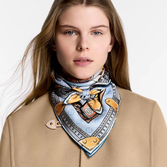L 25 Twill Silk Scarf