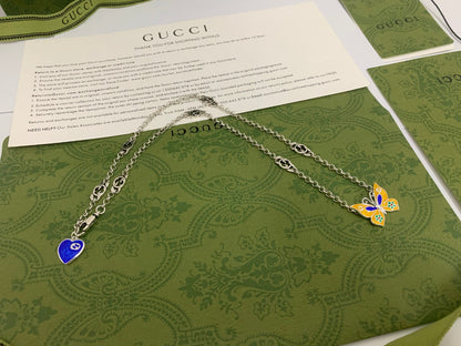 G 25 Butterfly Necklace