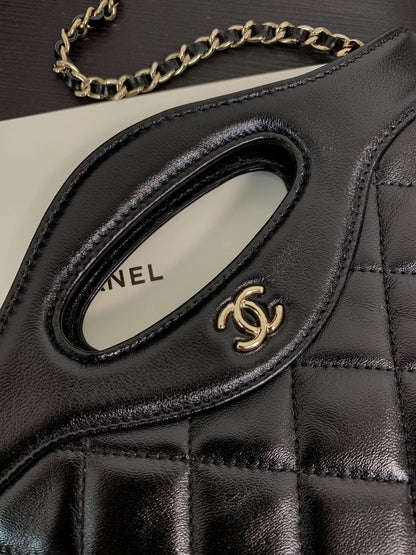 C 24 mini Leather Bag