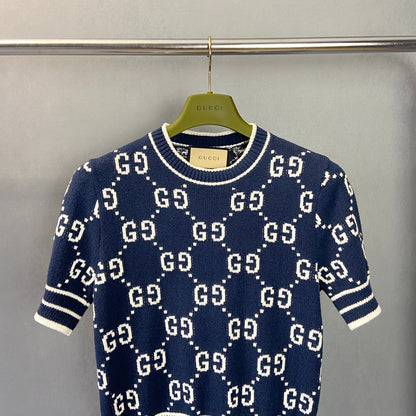 G 25 Interwoven Monogram Short Sleeve