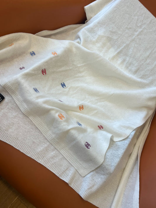 C 24 Colorful Logo Scarf
