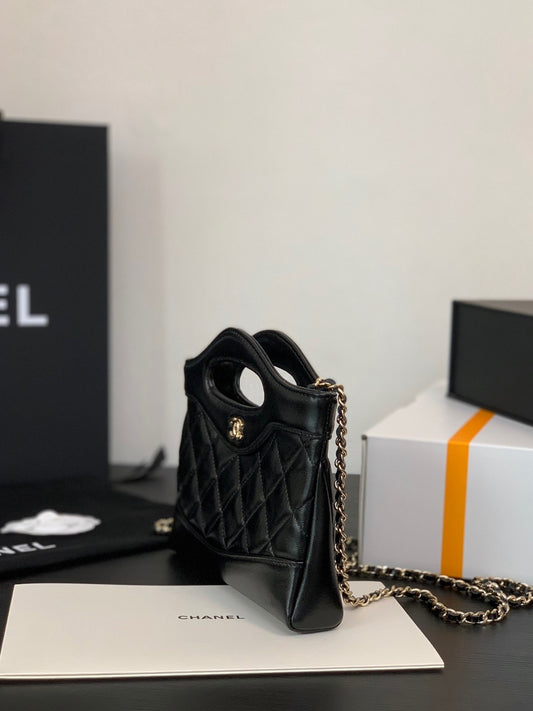 C 24 mini Leather Bag
