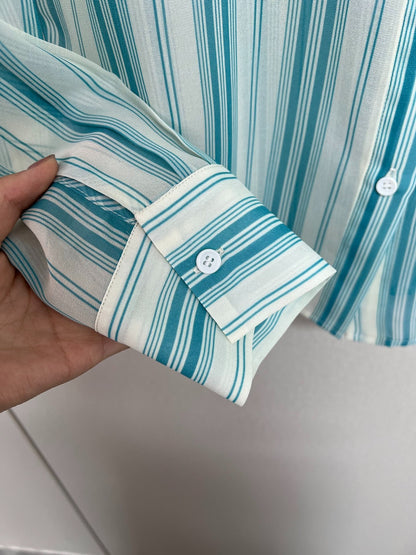 D 25SS New Summer Shirt Printed Stripe