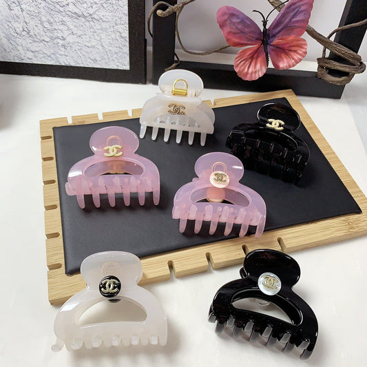 C 25 Acrylic Logo Hair Clip