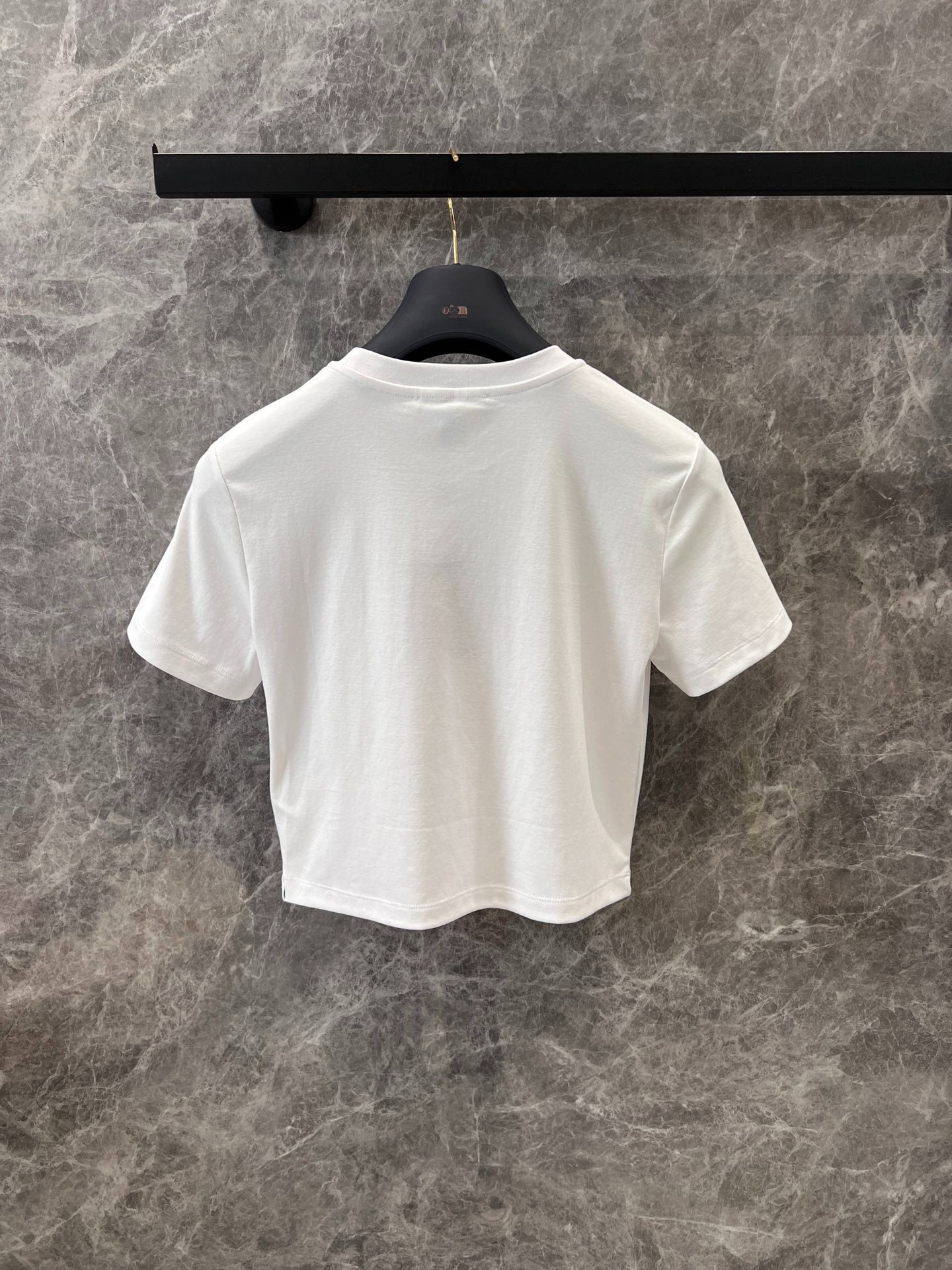 L 25 Spring and Summer New Short Printed Chain T-shirt
