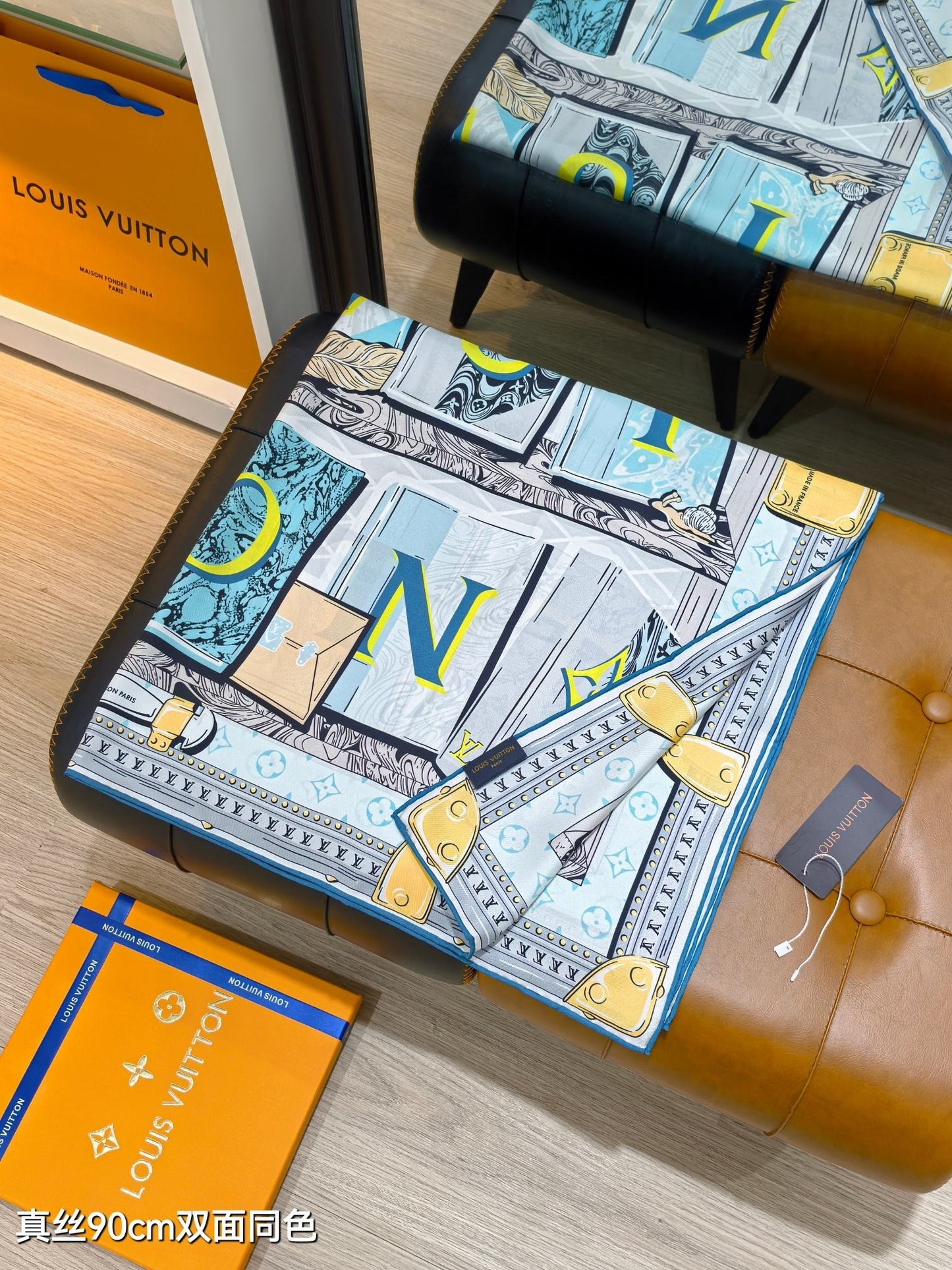 L 25 Twill Silk Scarf