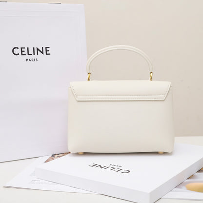 CE 25 Cowhide gold buckle  shoulder bag