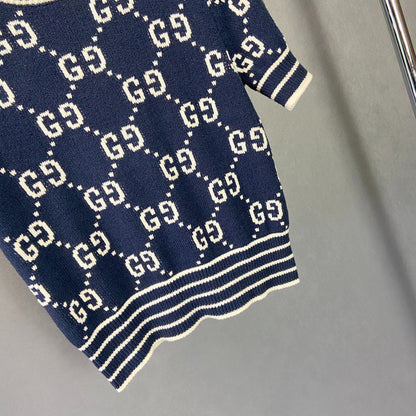G 25 Interwoven Monogram Short Sleeve