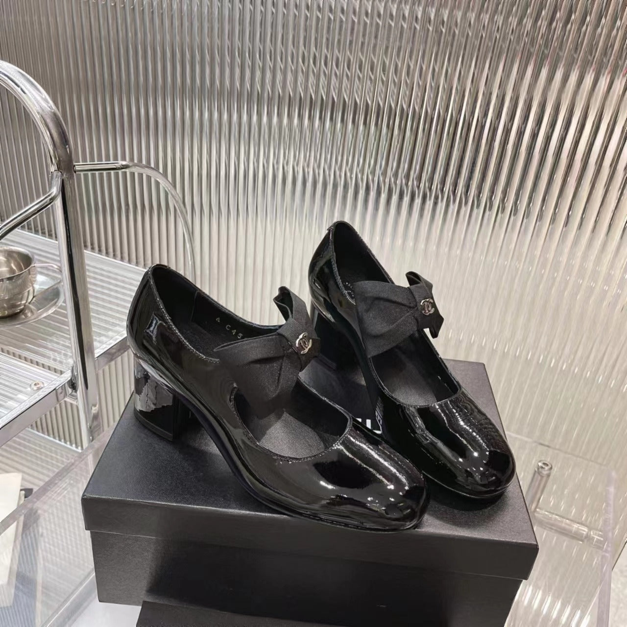 C 24 Early Spring New Bow Mary Jane Single Shoes