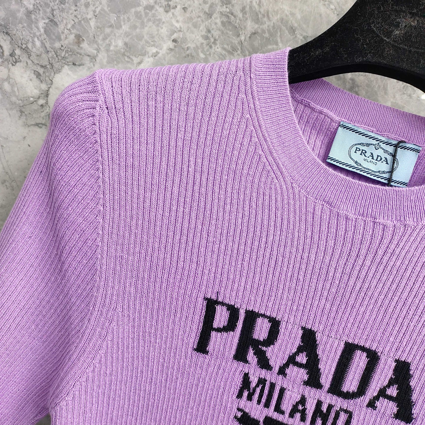 P 25 Purple New Knit Short Sleeve