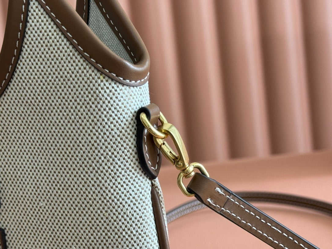 M 25 Cow Leather Tote Small Handbag Crossbody Bag