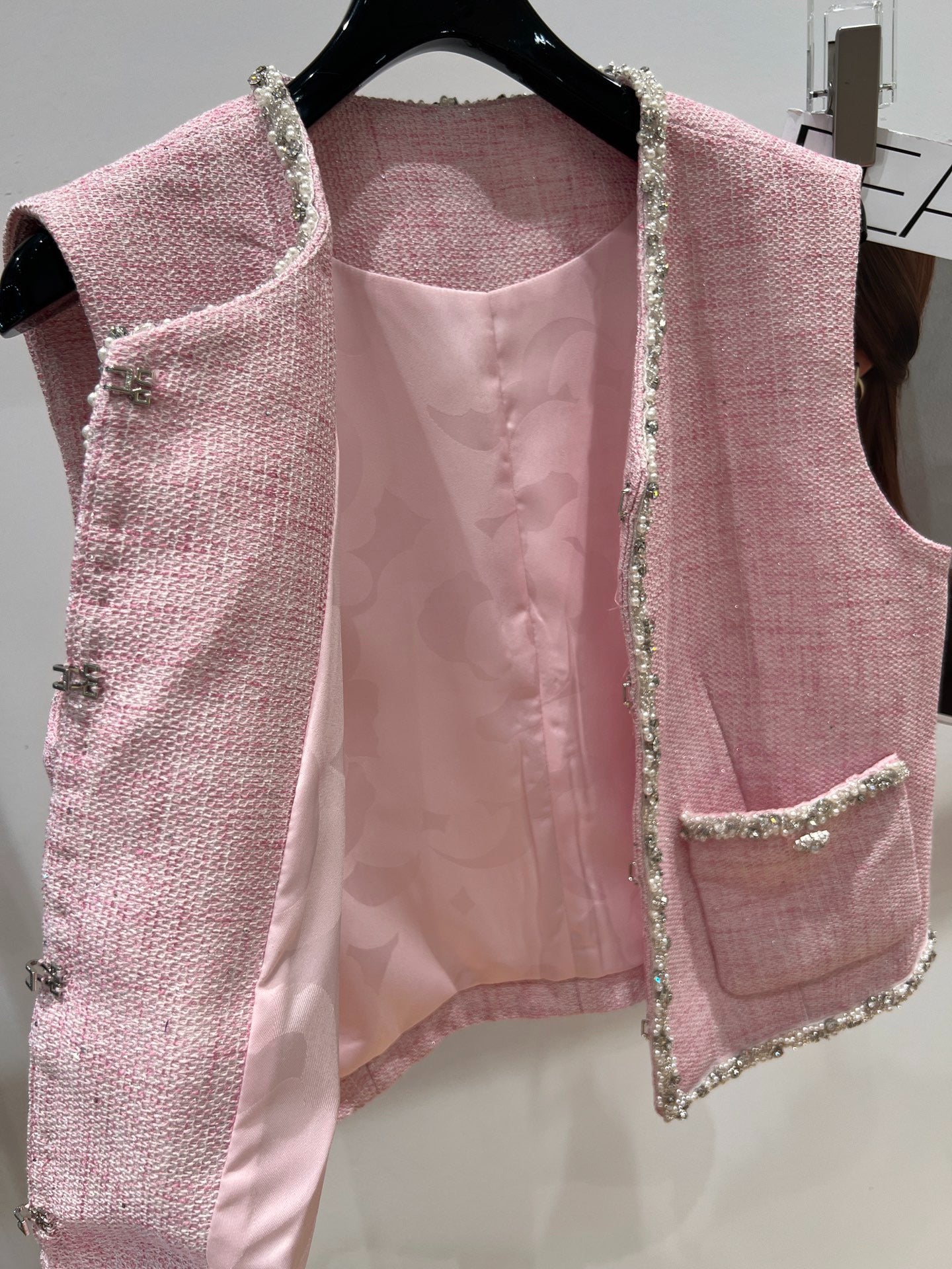 C 25 Early Spring New Cherry Pink Vibrant Tank Top