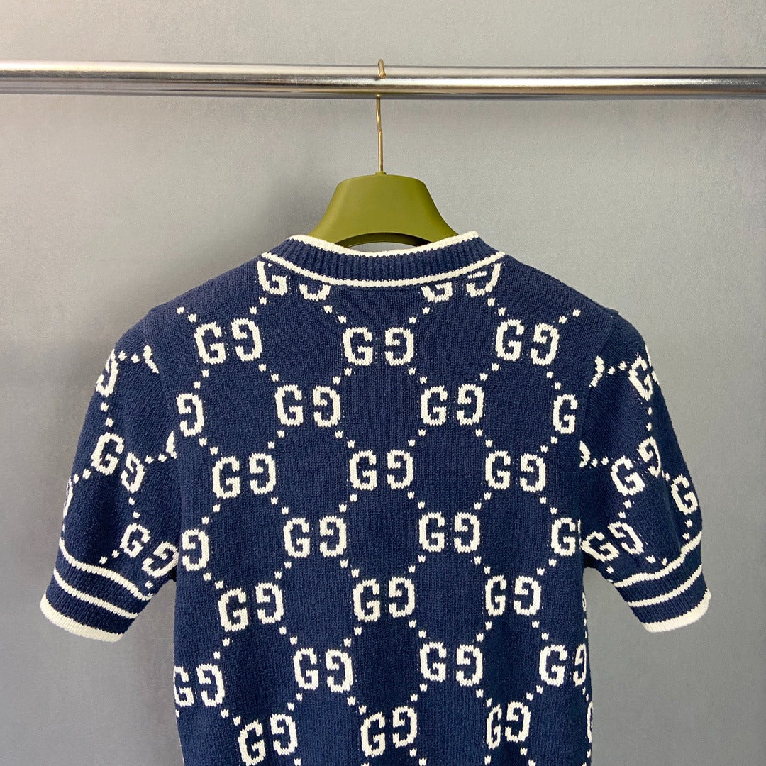 G 25 Interwoven Monogram Short Sleeve