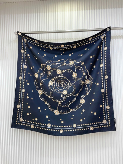 C 25 Twill Silk Scarf