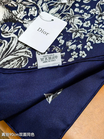 D 25 Twill Silk Scarf